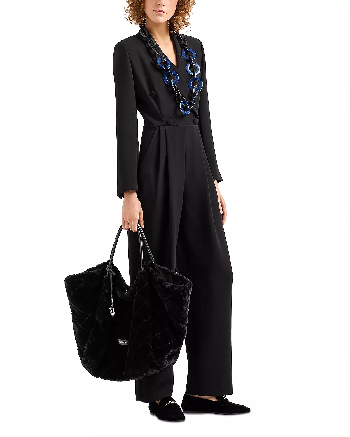 Double Breasted Jumpsuit - 2