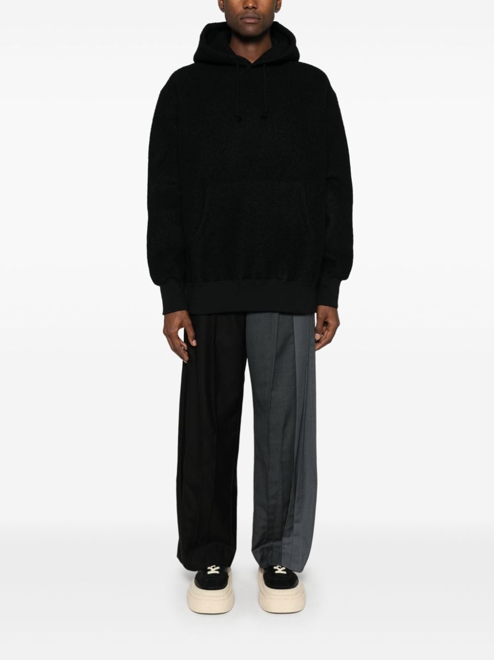 felted hoodie - 2