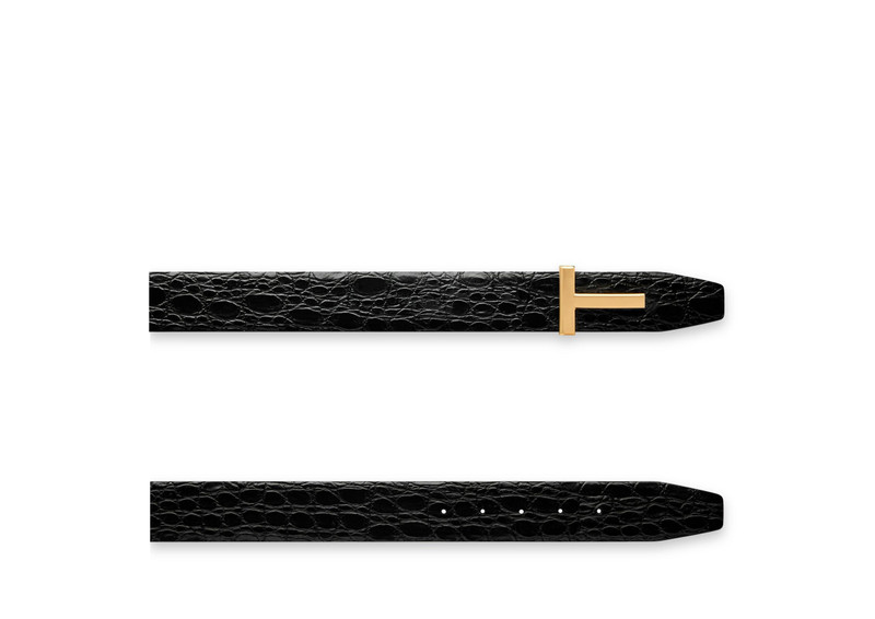 TOM FORD CROCODILE T ICON BELT outlook