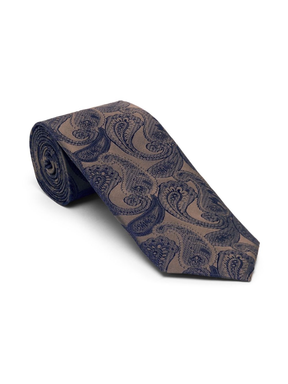 jacquard silk tie - 2