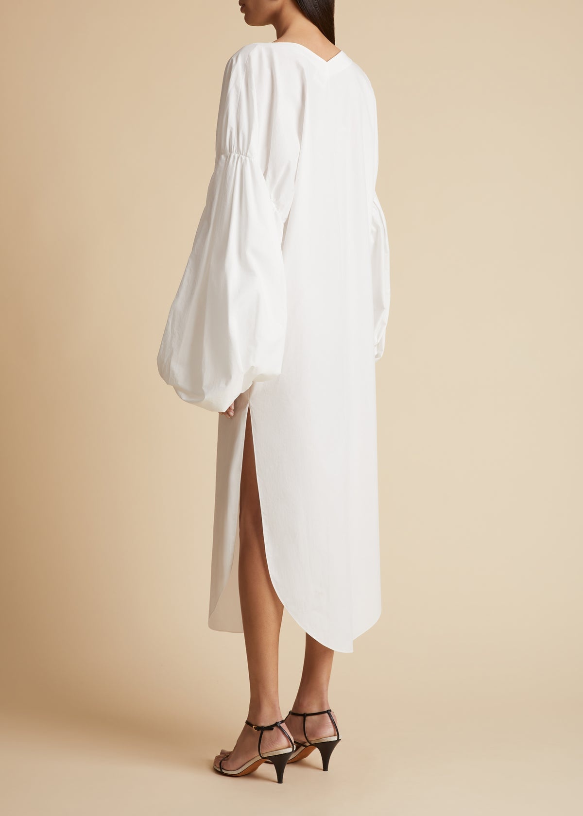 The Zelma Dress in White - 3