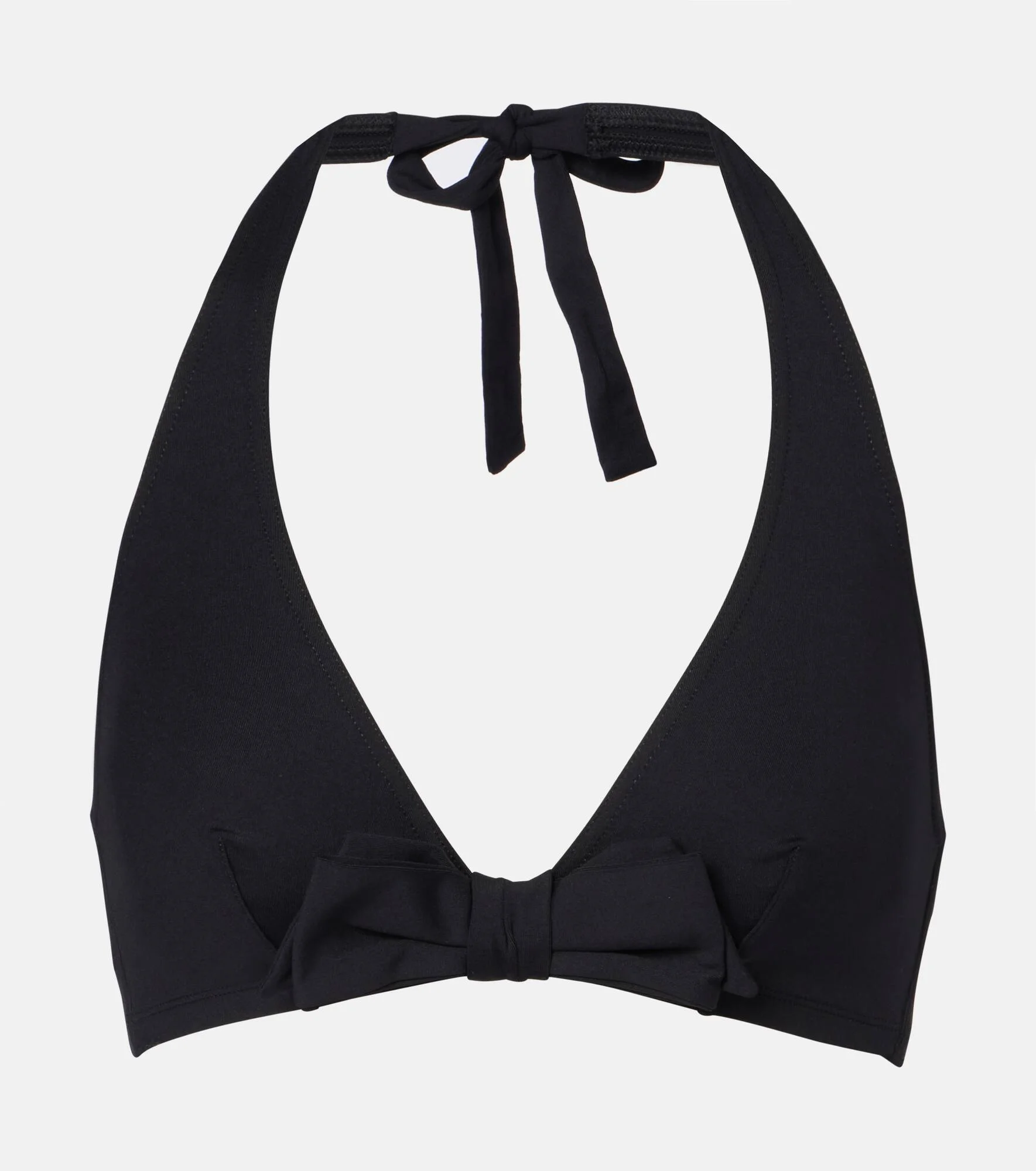 Halterneck bikini top - 1
