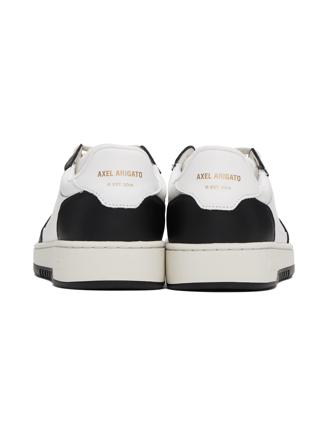 White & Black Dice Lo Sneaker - 2
