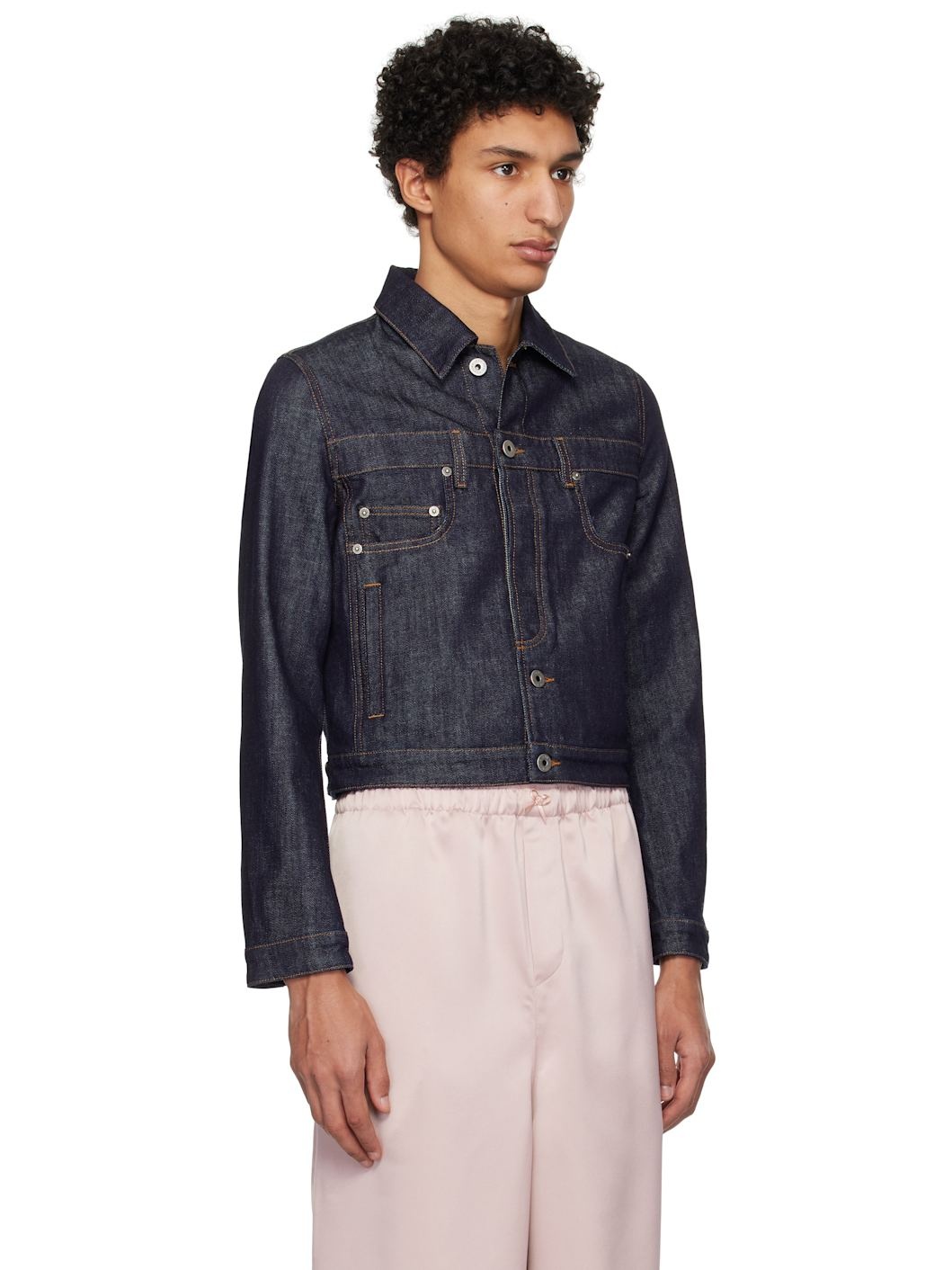 Blue 'The Inverted' Denim Jacket - 2
