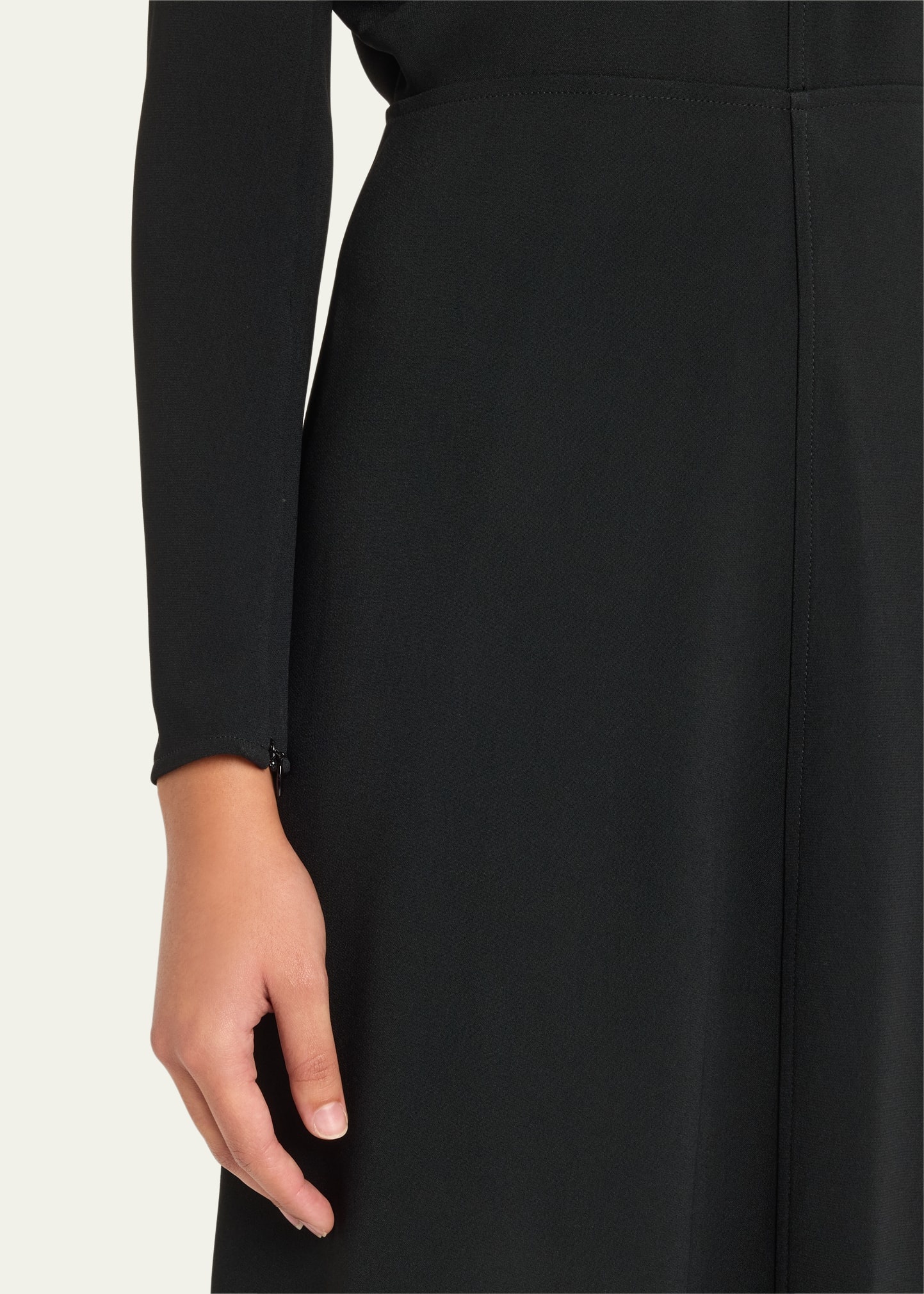 Dolman Sleeve Midi Dress - 5