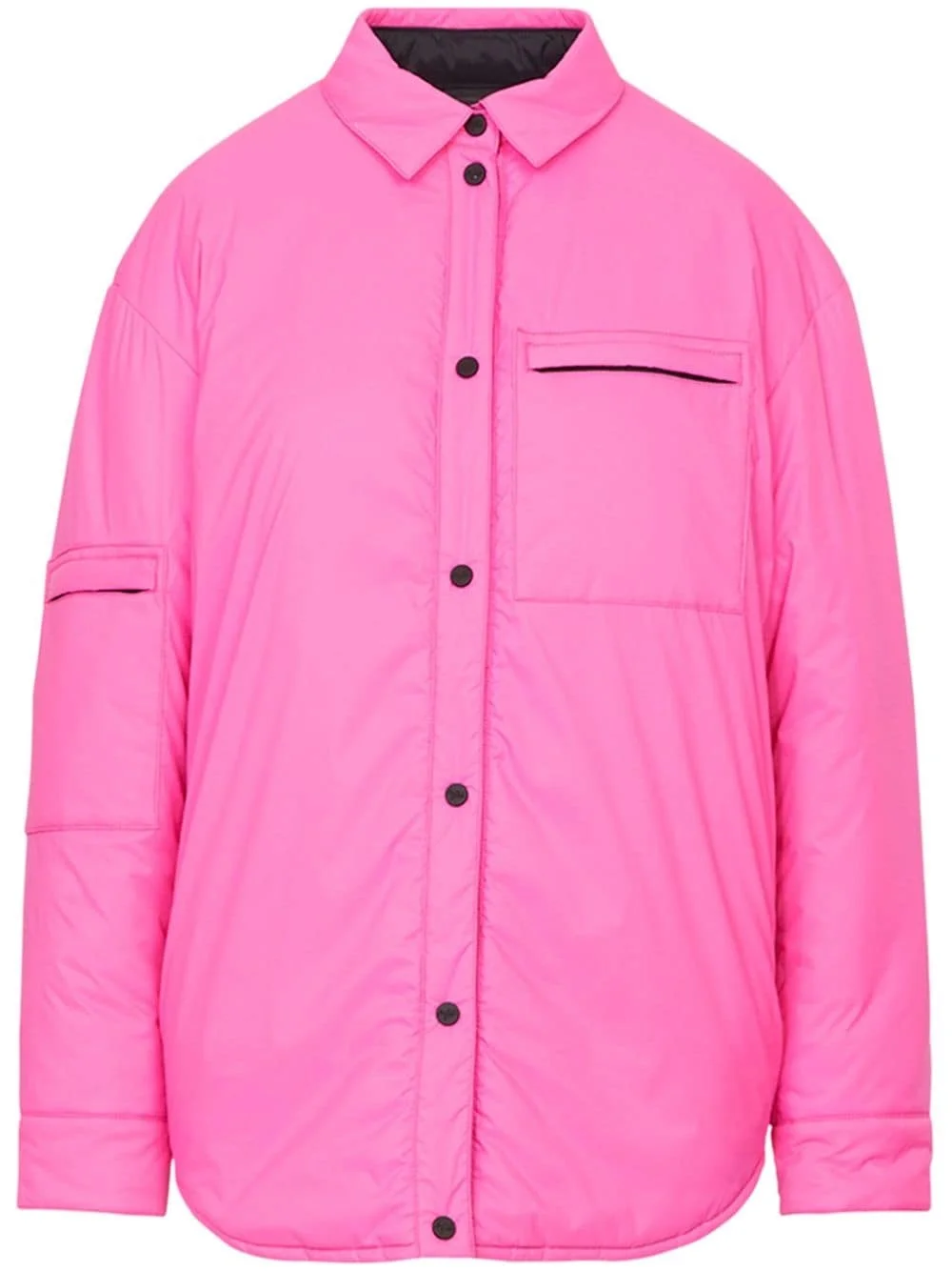 Pillow puffer shirt jacket - 1
