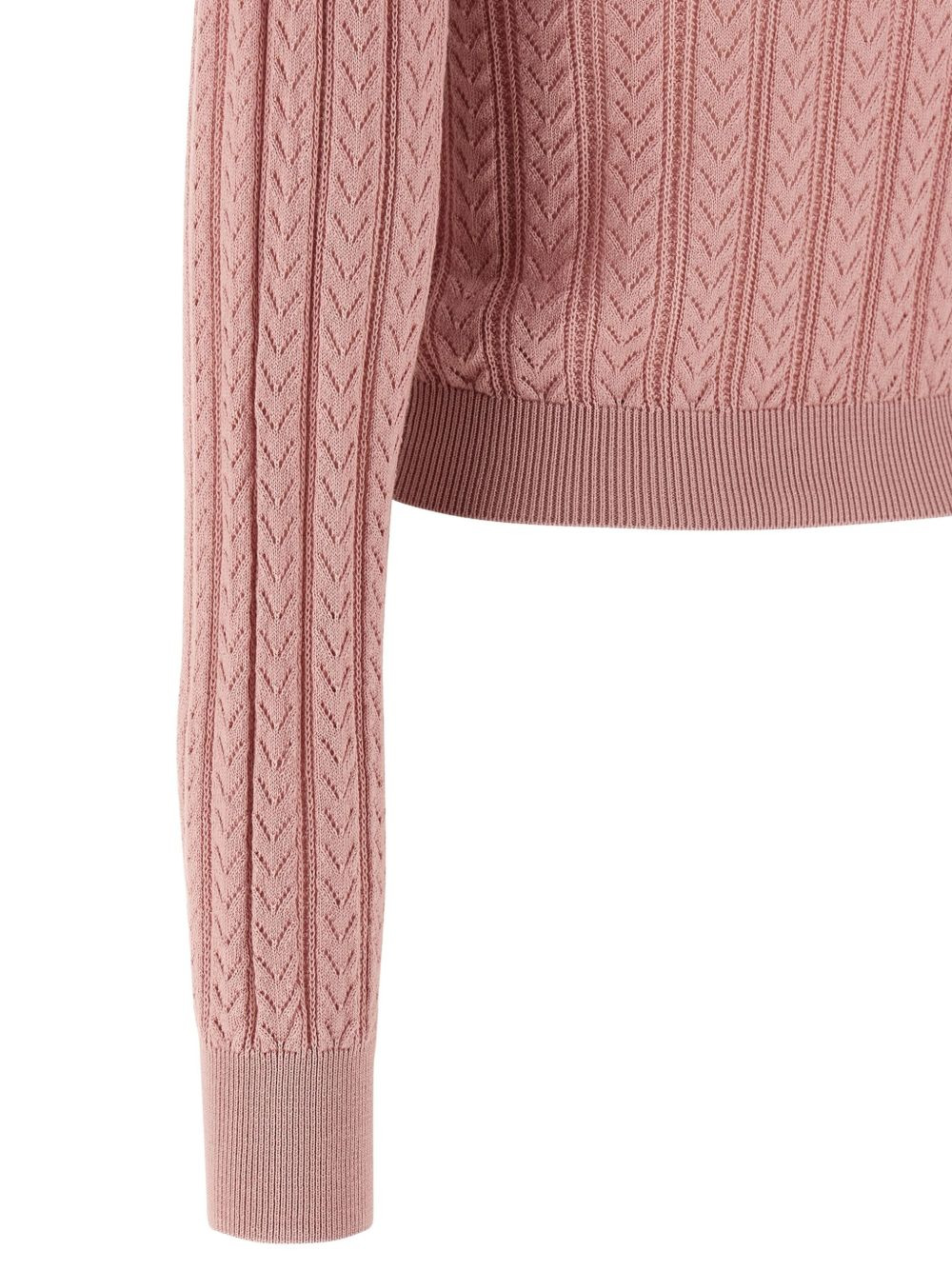 cable-knit cardigan - 4