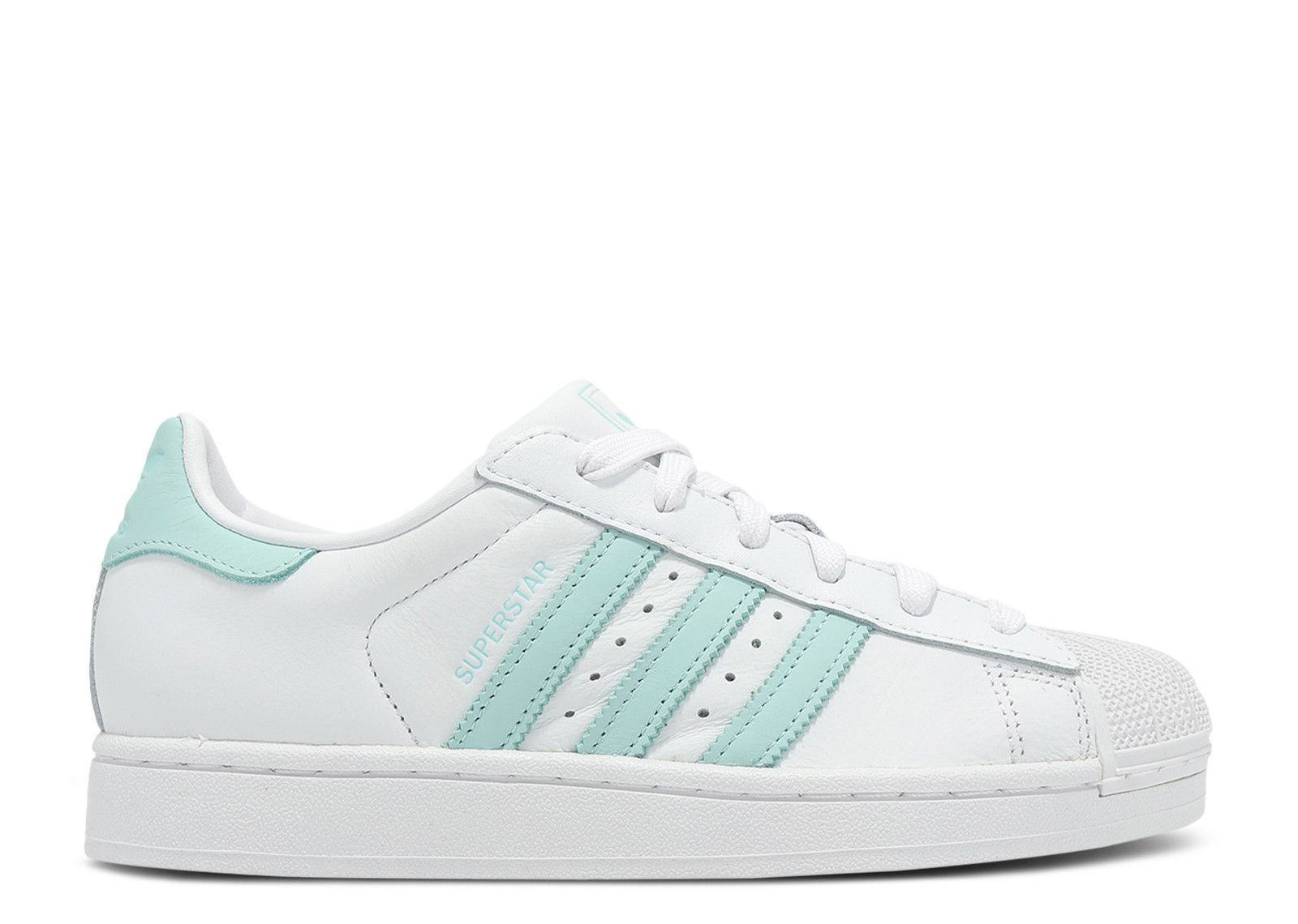 WMNS SUPERSTAR 2 'WHITE SEMI FLASH AQUA' - 1