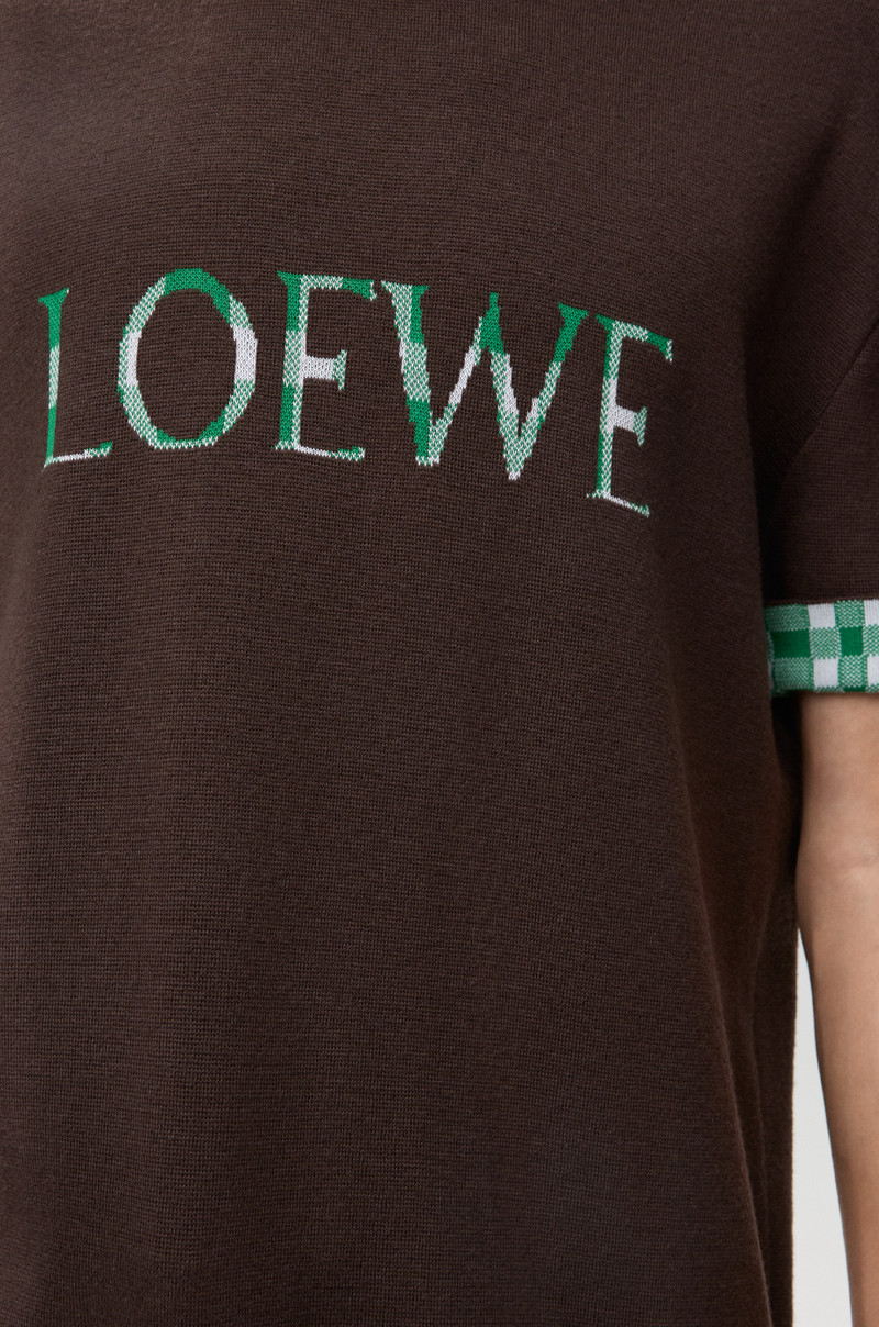Top in wool and cotton 5