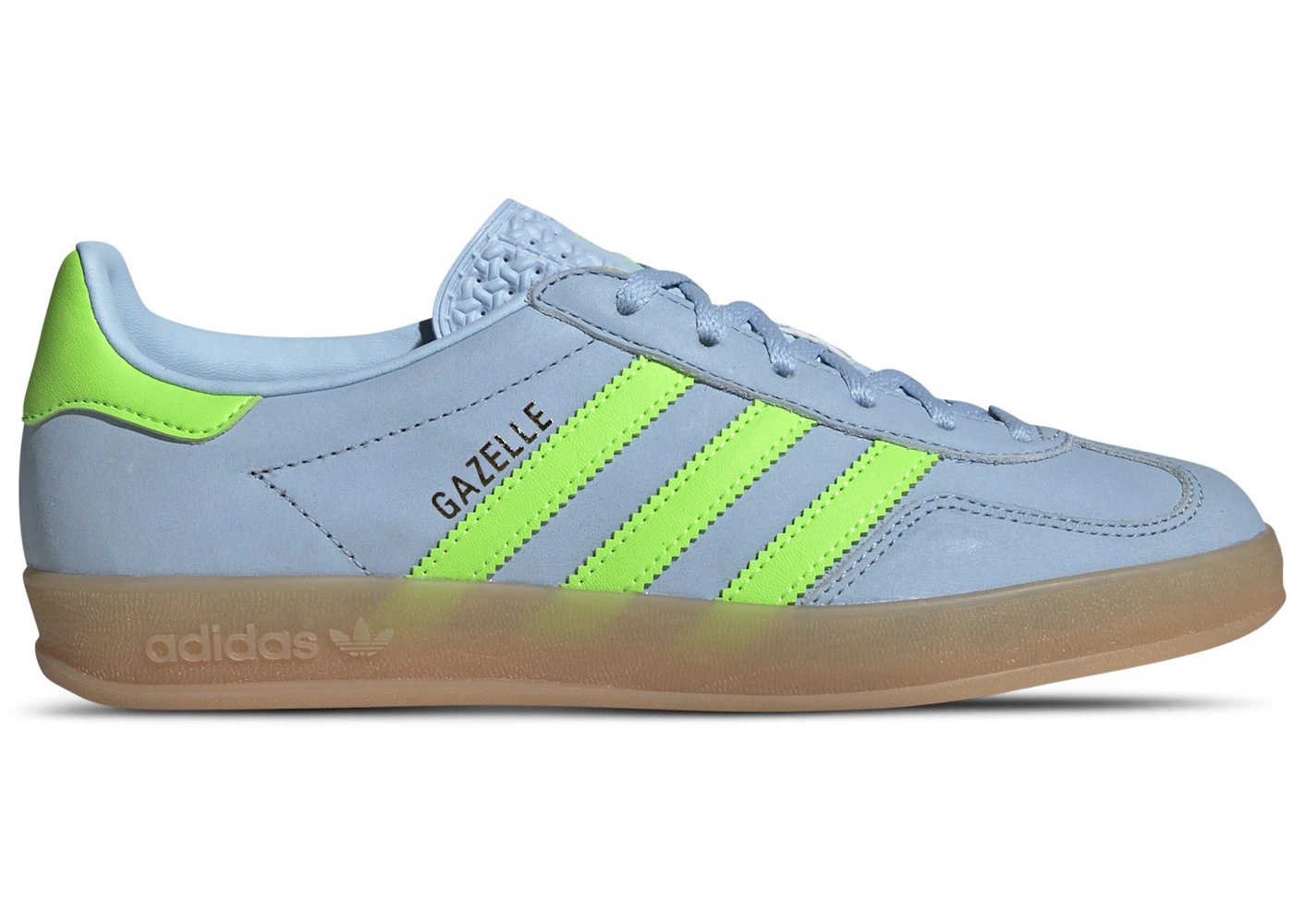 adidas Gazelle Indoor Clear Sky Solar Green (Women's) - 1