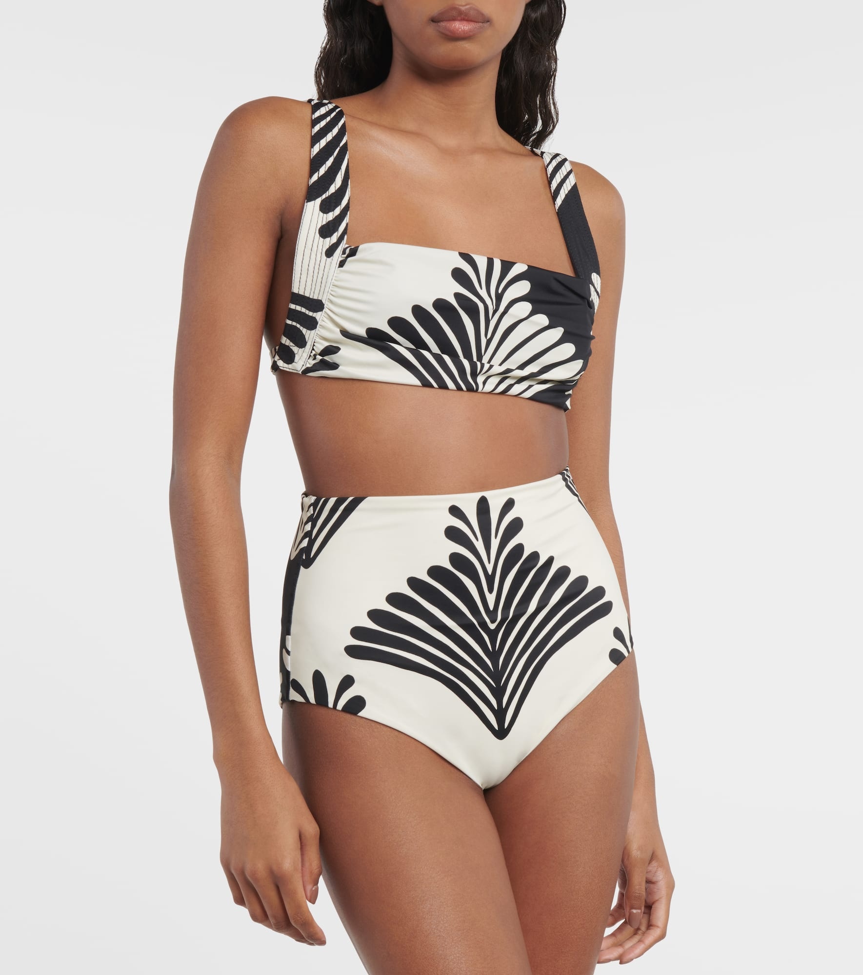 Printed bikini top - 2