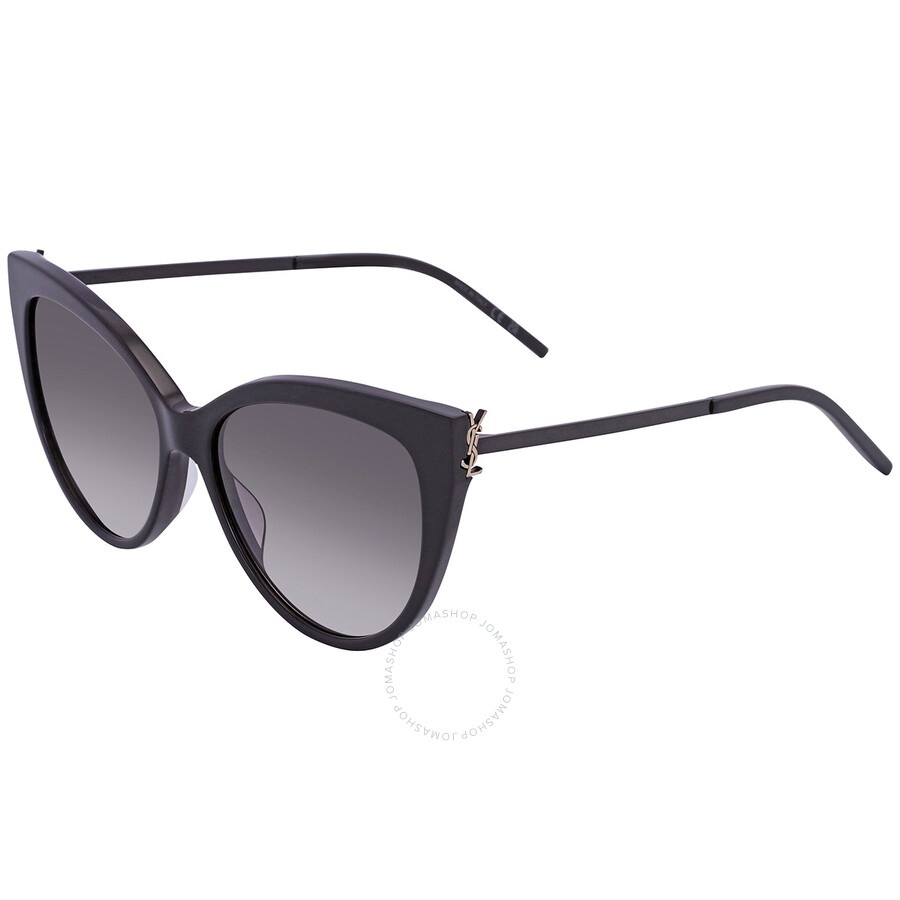 Saint Laurent Smoke Gradient Cat Eye Ladies Sunglasses SL M48SA 002 56 - 3