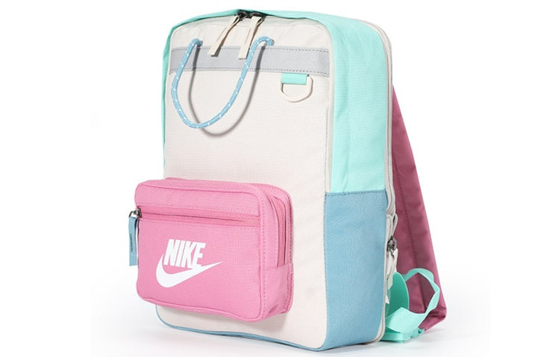 Nike Nike Tanjun schoolbag backpack Pink White Pinkwhite BA5927-104 outlook