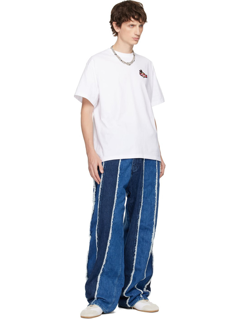 CHARLES JEFFREY LOVERBOY White Clash of Clans Edition 'Hog Rider' T-shirt outlook