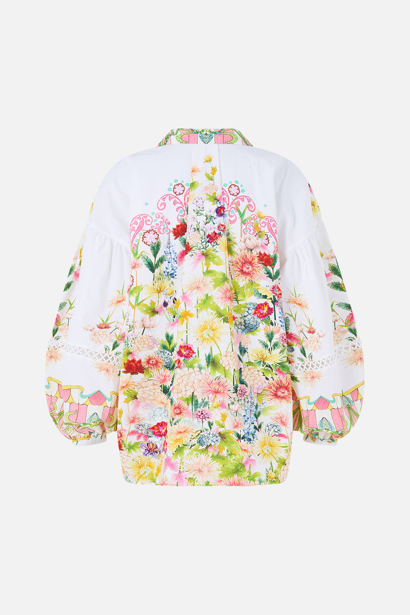 CAMILLA BALLOON SLEEVE BLOUSE outlook