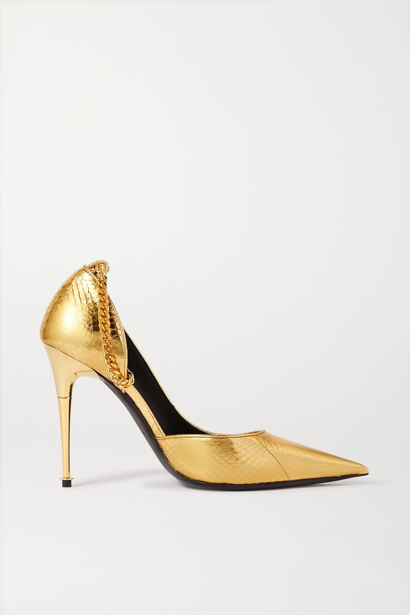 Metallic python pumps  - 1