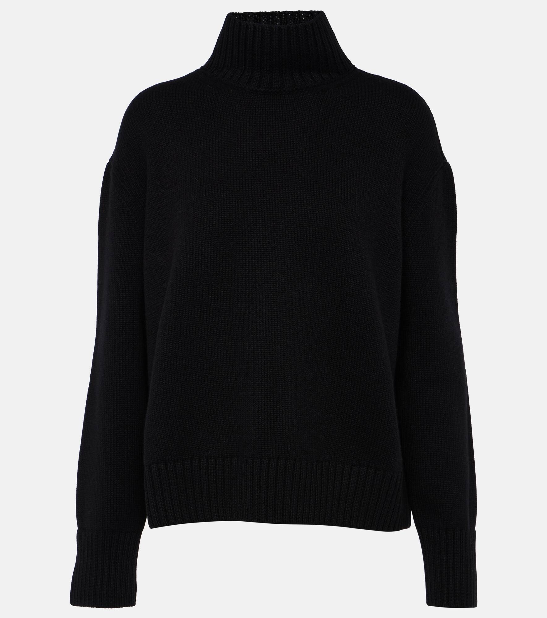 Cashmere turtleneck sweater - 1