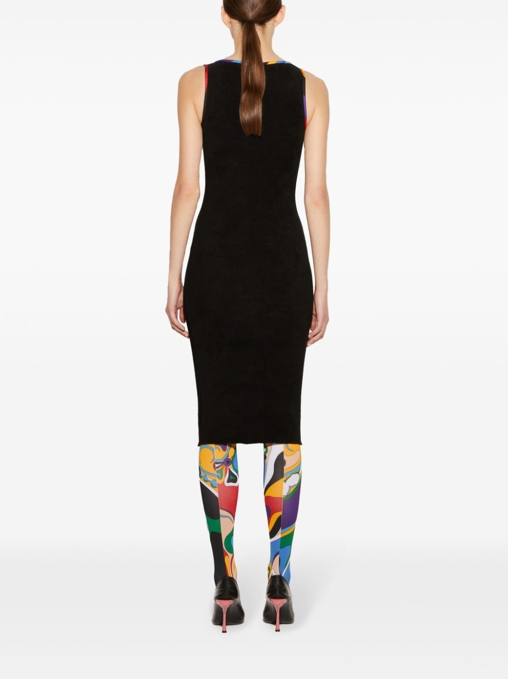 boat-neck dress - 4