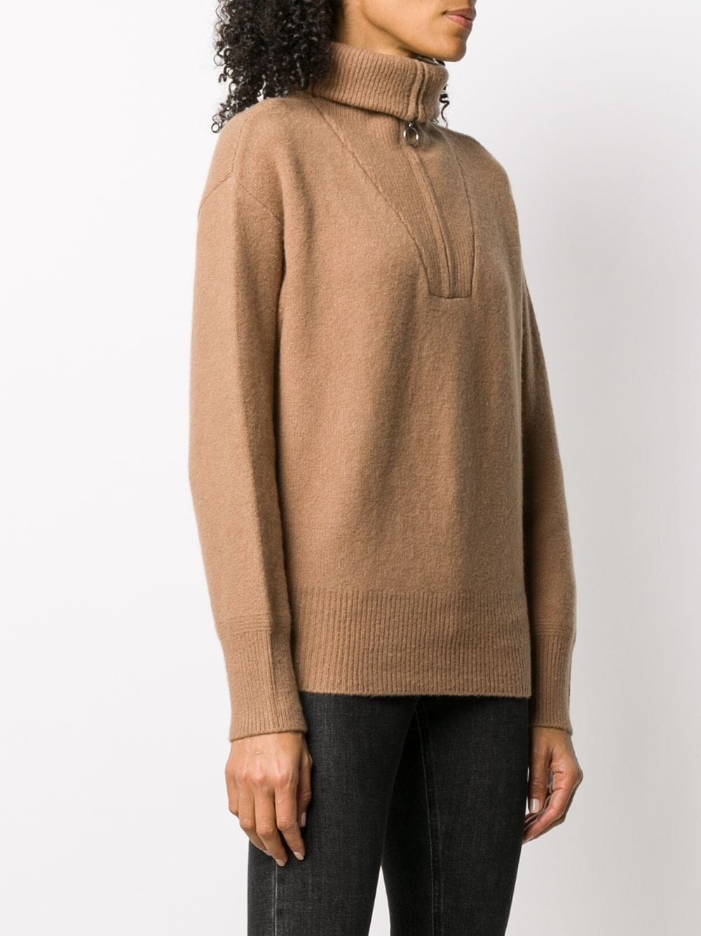 Fancy zip-neck jumper - 3