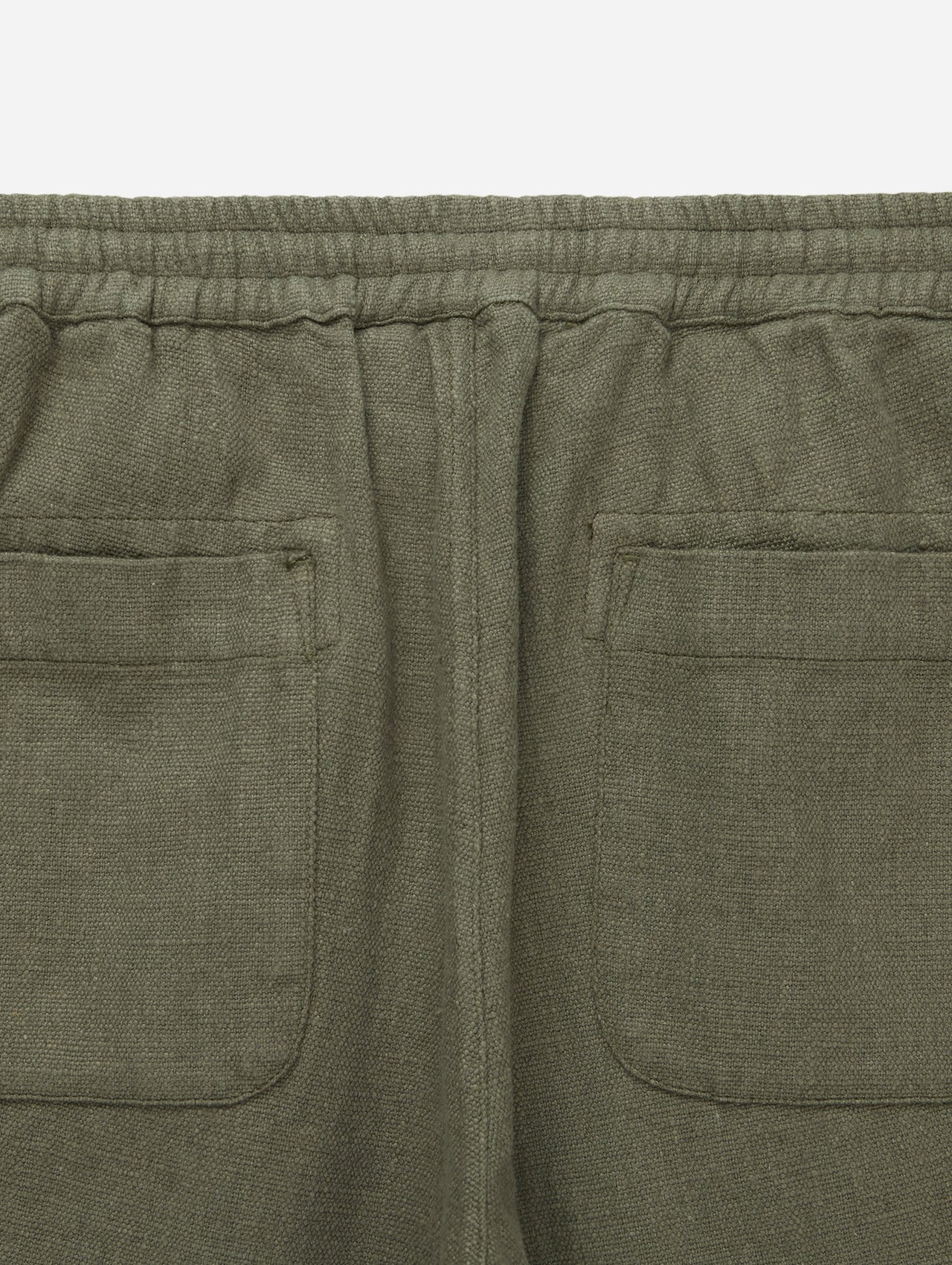 Easy Pant - Olive Cotton/Linen - 8