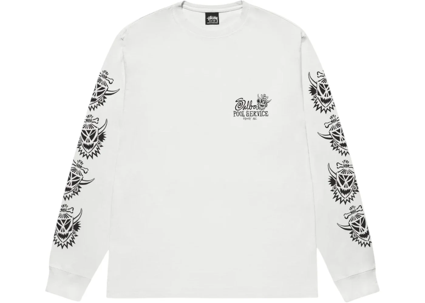 Stussy Witch Doctor Pigment Dyed L/S Tee Natural - 1