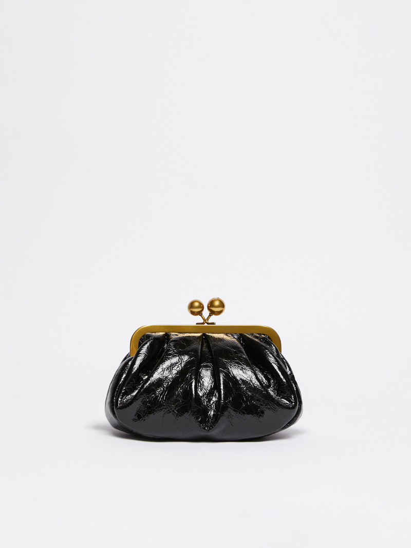 NAVETTA Small crinkled leather Pasticcino Bag 3