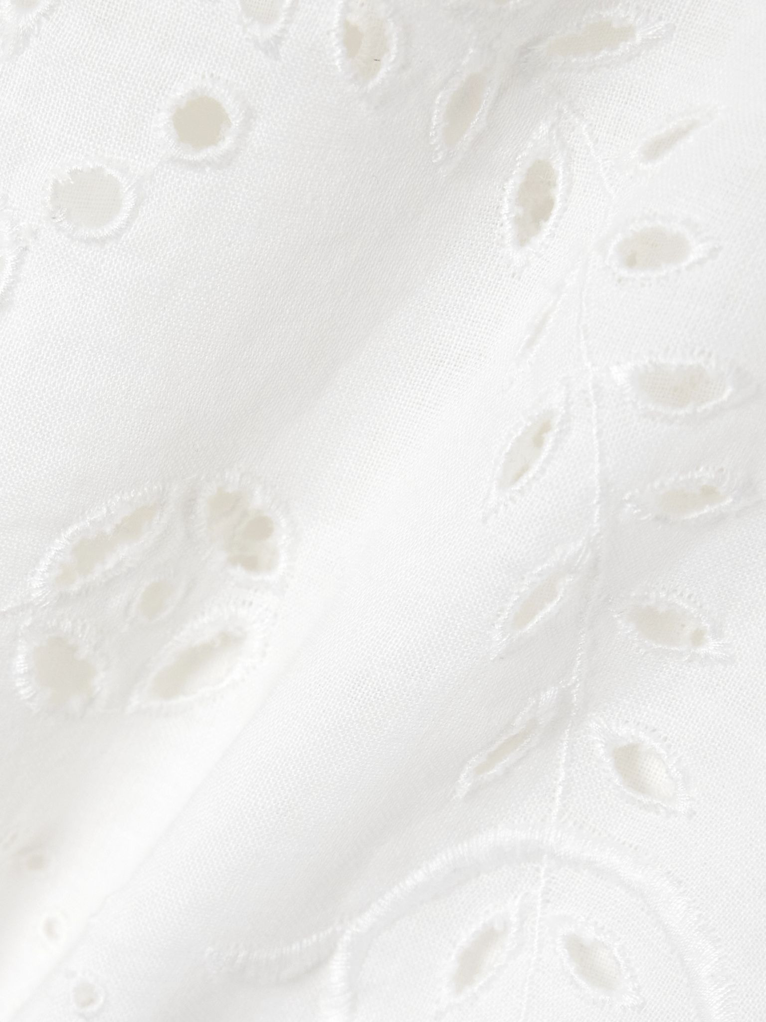 Belvoir broderie anglaise linen tank White - 4