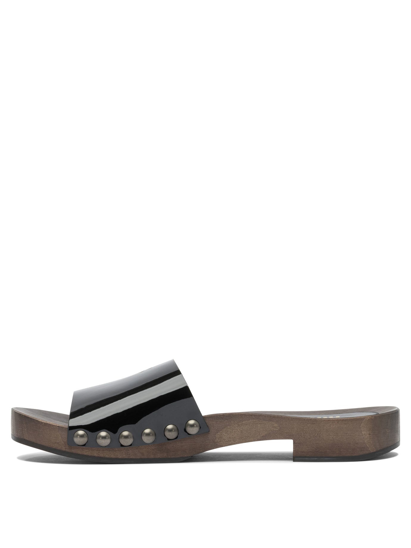 Miu Miu Patent Leather Clogs 30mm - 3