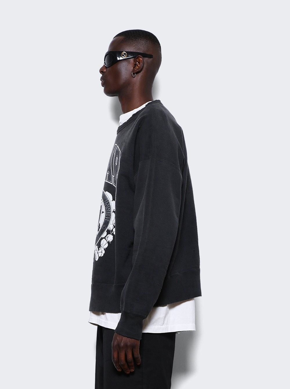 St.tears Pullover Sweater Black - 4