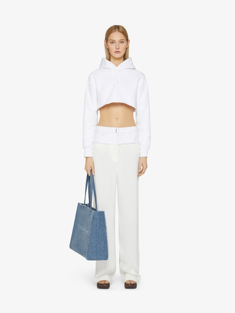 Givenchy OVERSIZED JEANS IN MIXED DENIM outlook