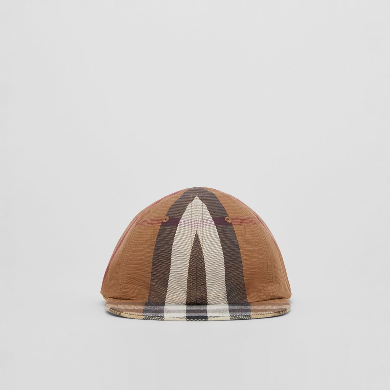 Reversible Vintage Check Cotton Baseball Cap - 2