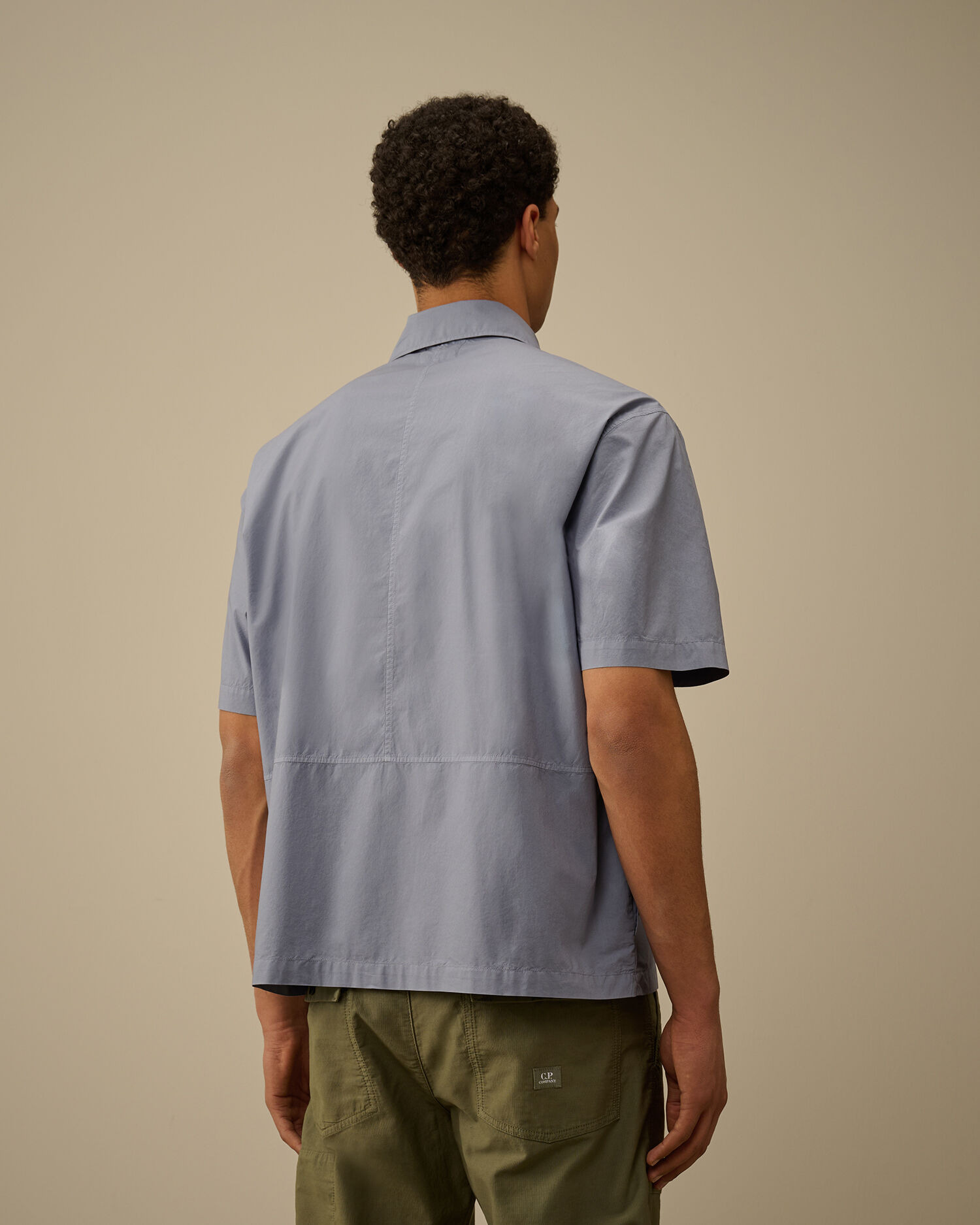 Popeline Boxy Short Sleeve Shirt - 4