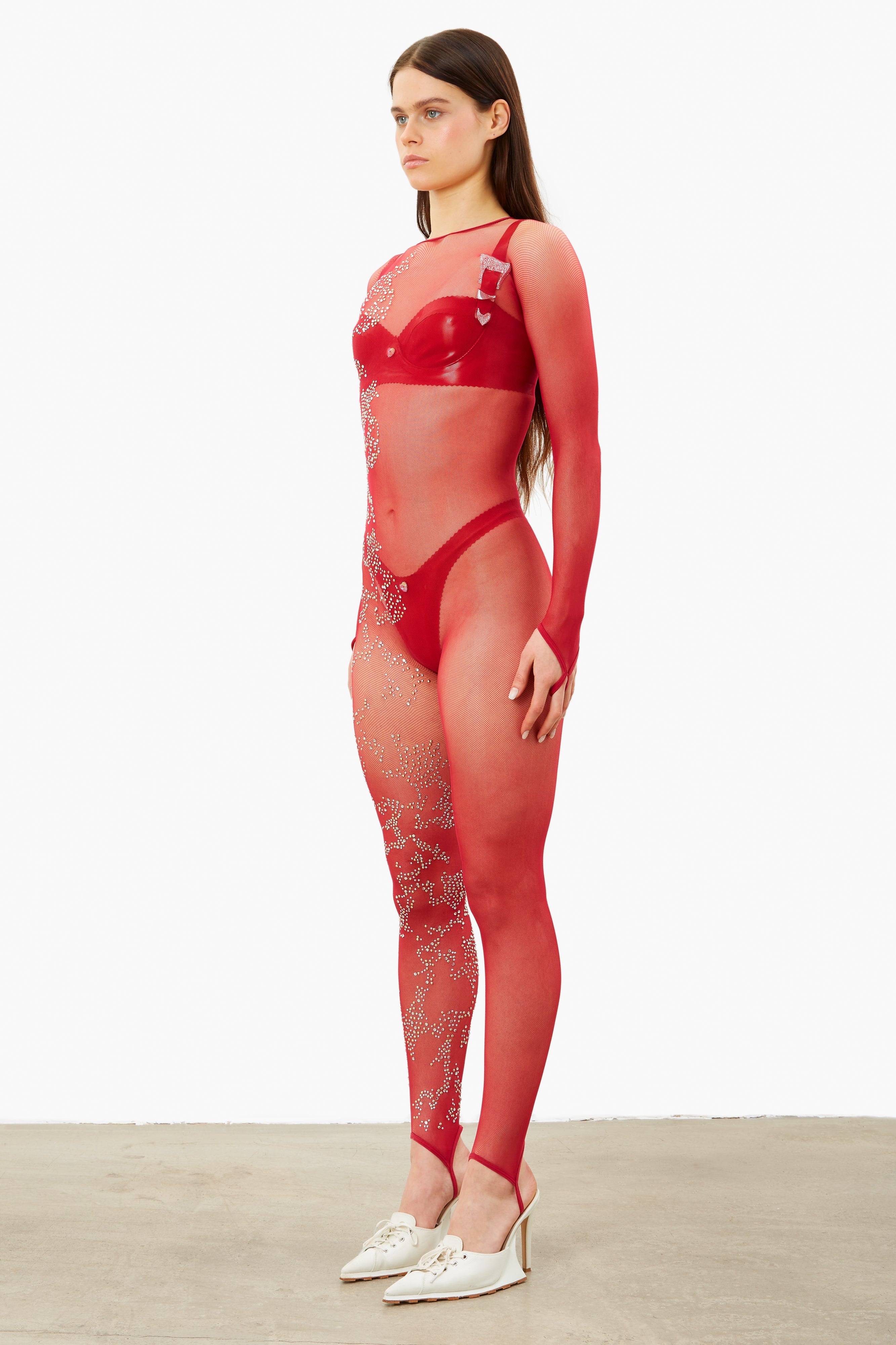 TOXIC JUMPSUIT CHERRY - 4