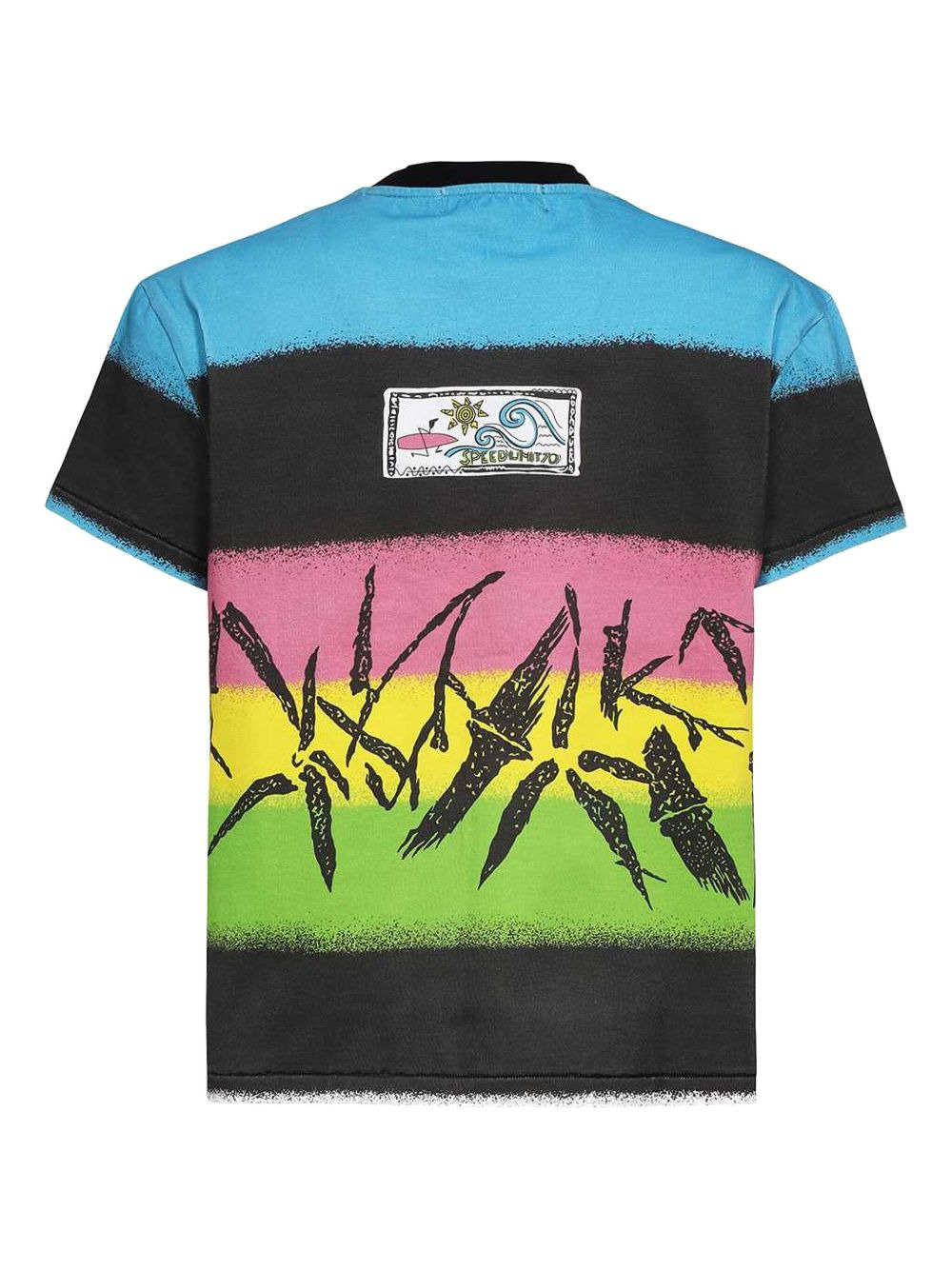 striped cotton T-shirt - 2