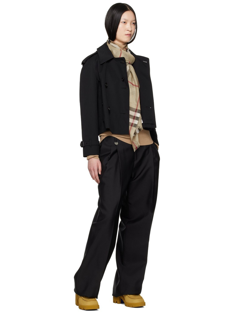 Burberry Tan Wool Turtleneck outlook