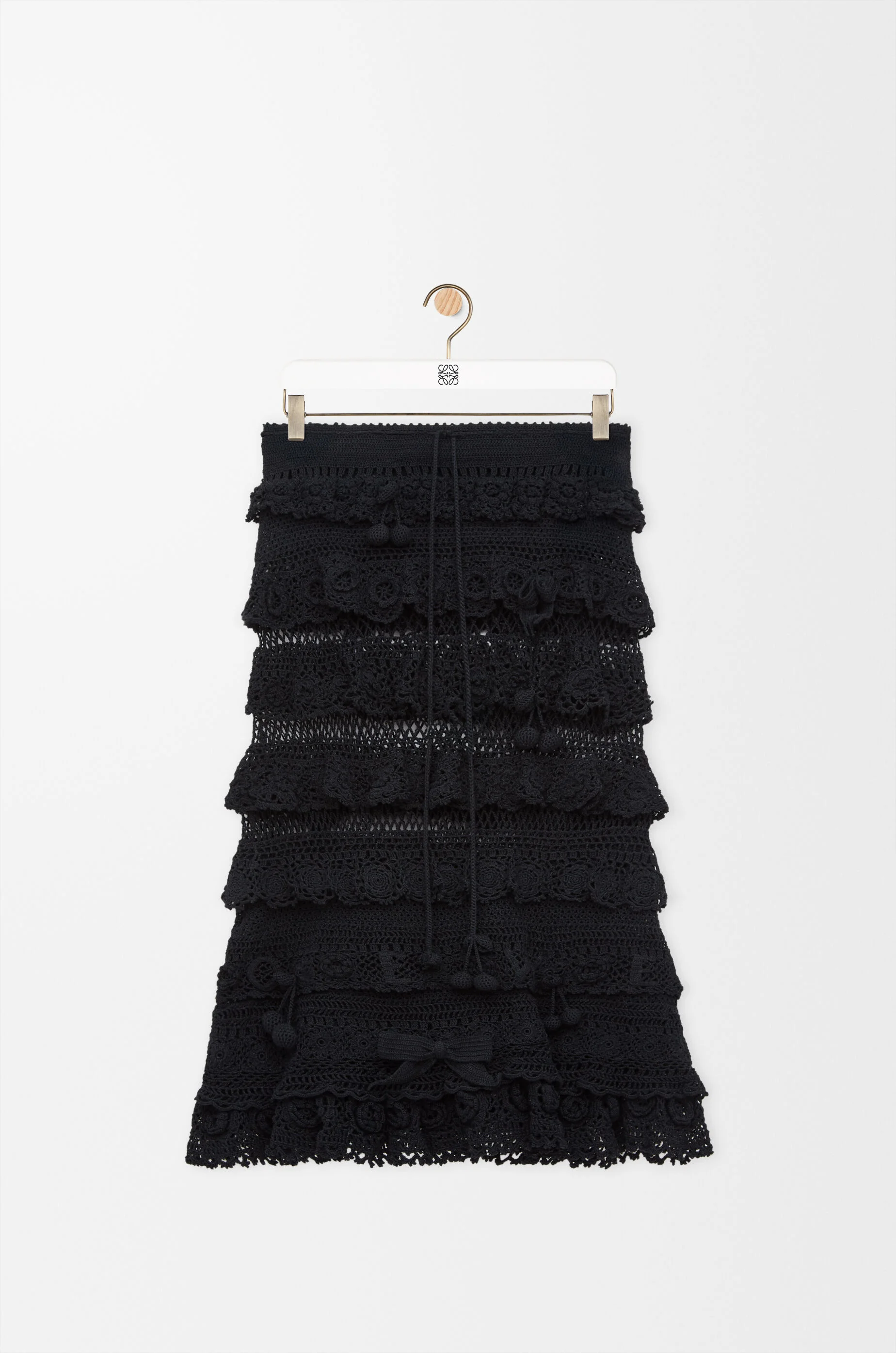 Skirt in cotton crochet - 1