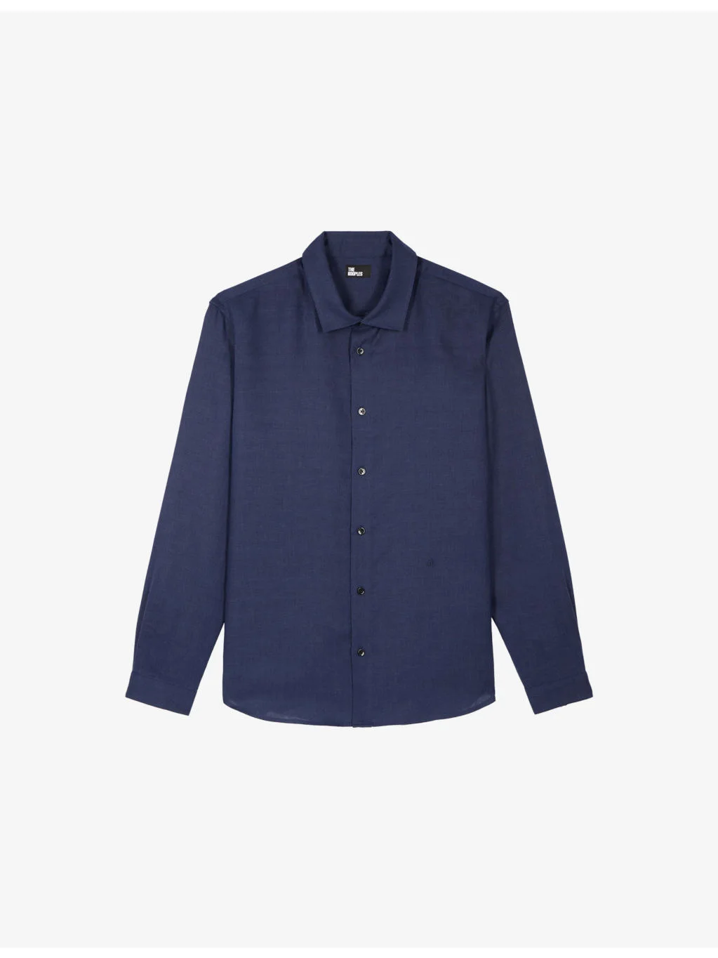 Logo-Embroidered Slim-Fit Linen Shirt - 1