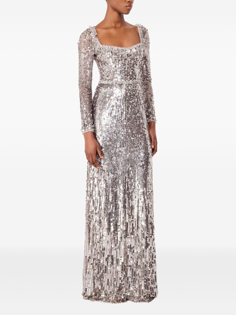 JENNY PACKHAM Kestra sequin-embellished maxi dress outlook