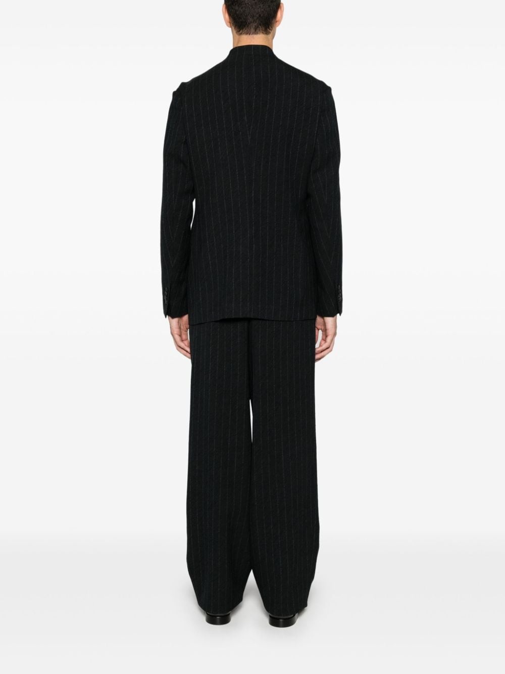pinstriped suit - 4
