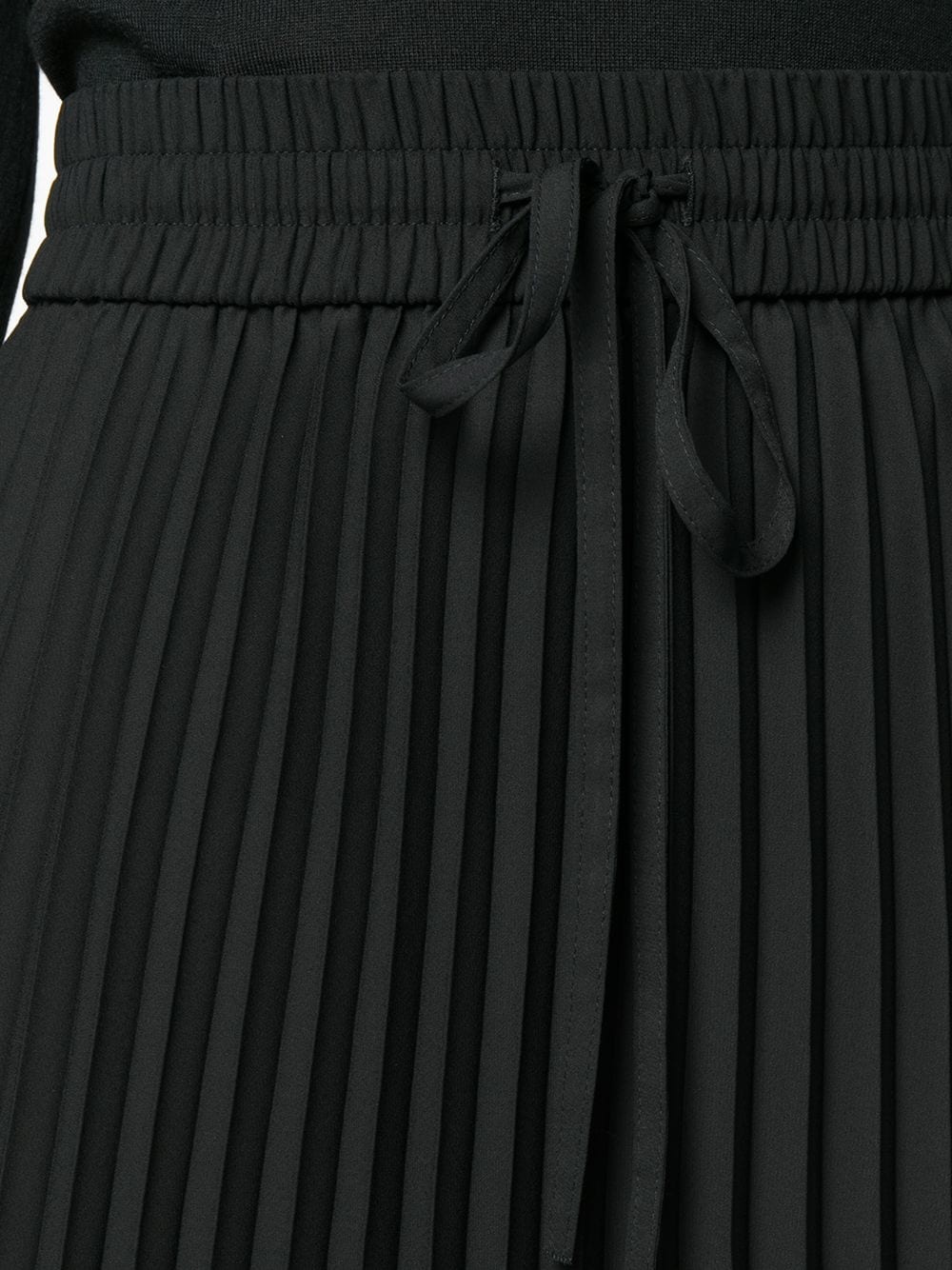 pleated mid-length skirt - 5