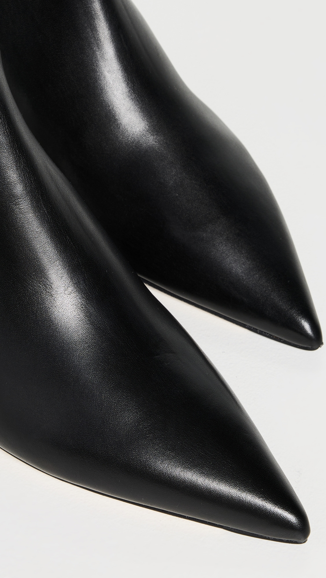 Sabrina Calf Leather Black Boots - 5