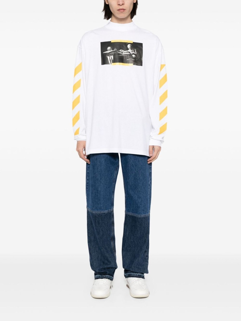 Off-White Caravaggio painting print T-shirt outlook