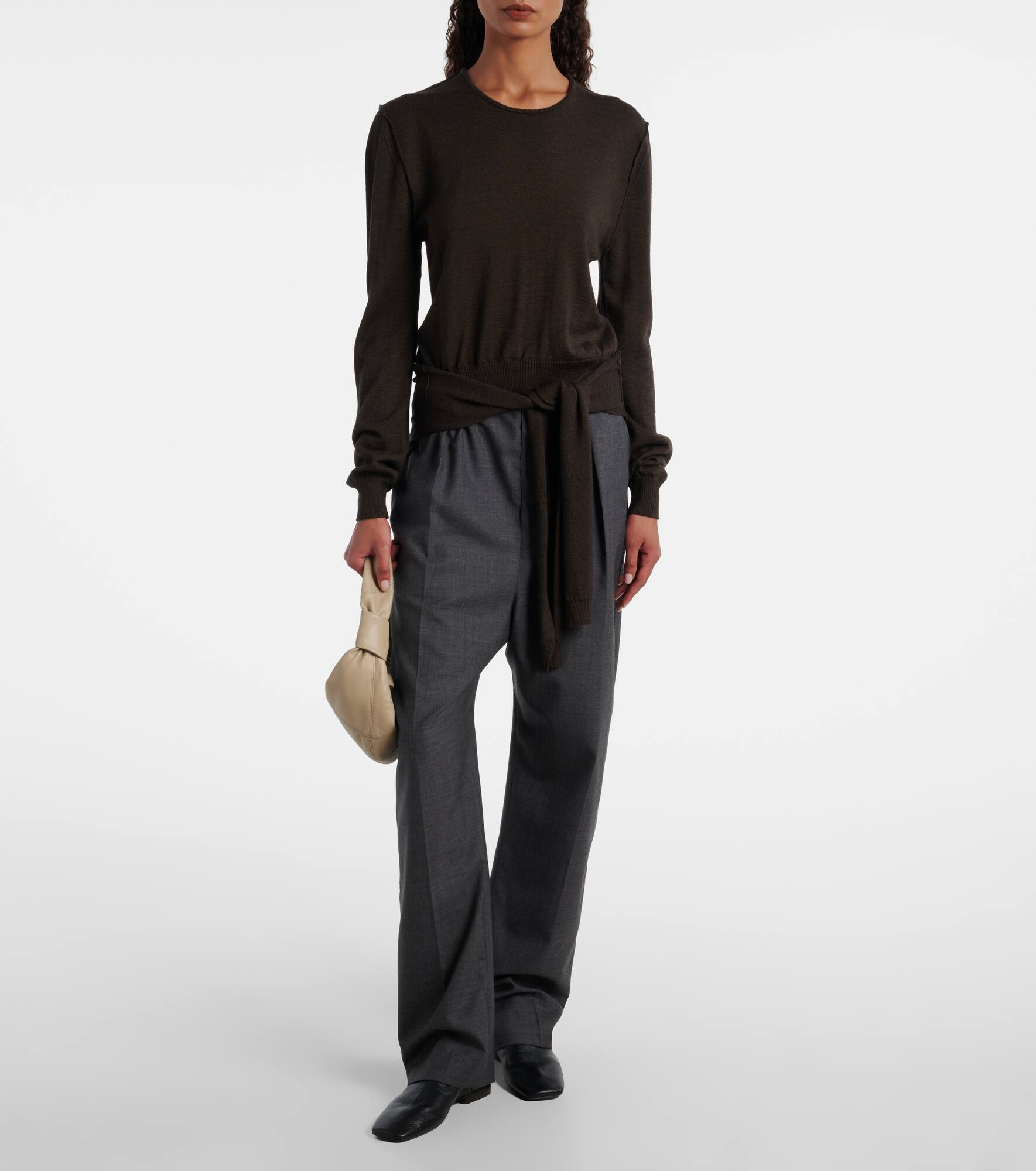 D'Orsay leather ankle boots - 3