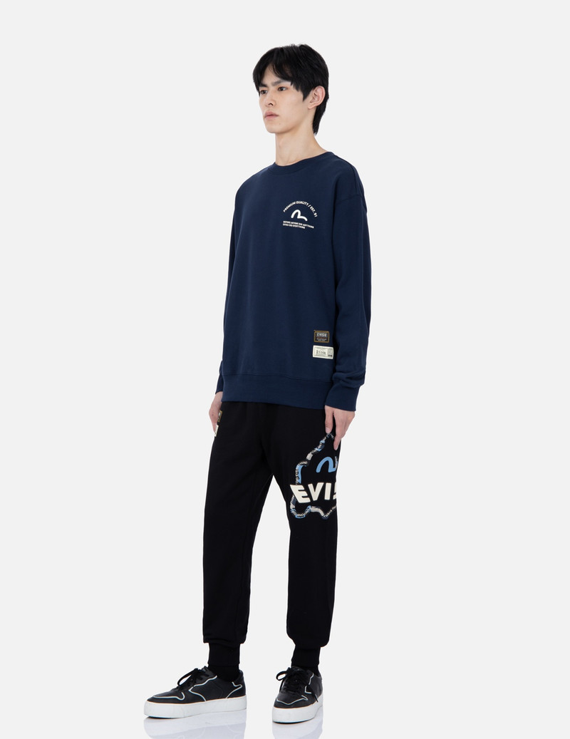 GODHEAD OUTLINE PRINT SWEATSHIRT 4