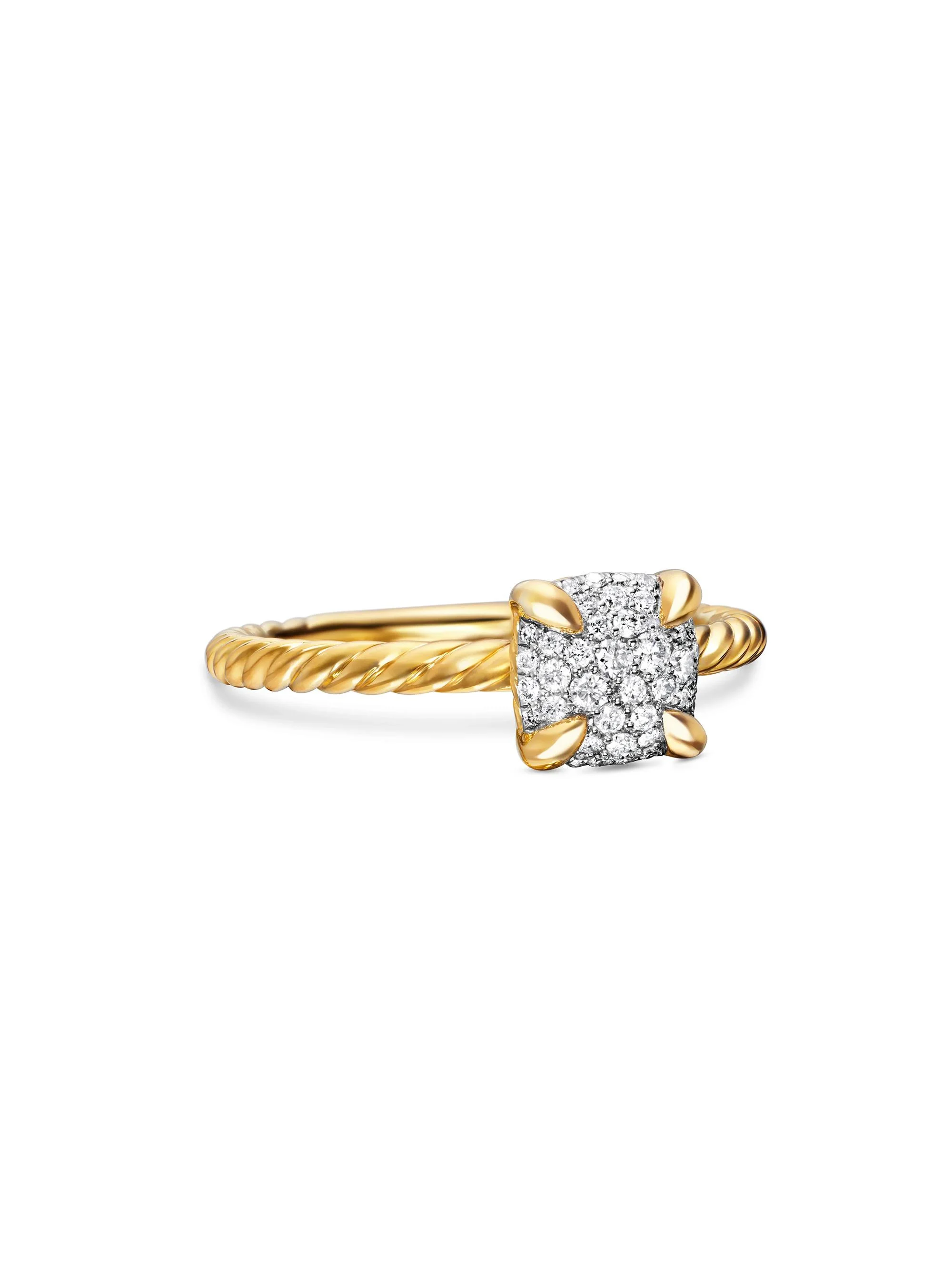 Women's Petite Chatelaine Ring in 18K Yellow Gold - Gold - 1