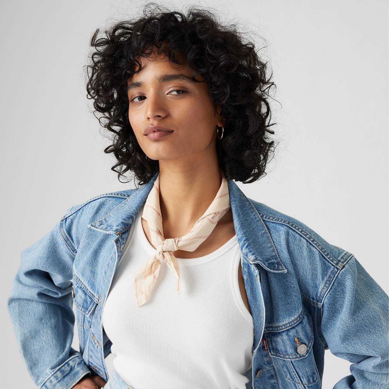 FLORAL RODEO SCARF - 2