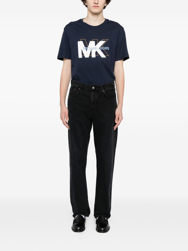 MICHAEL KORS logo-embossed T-shirt outlook