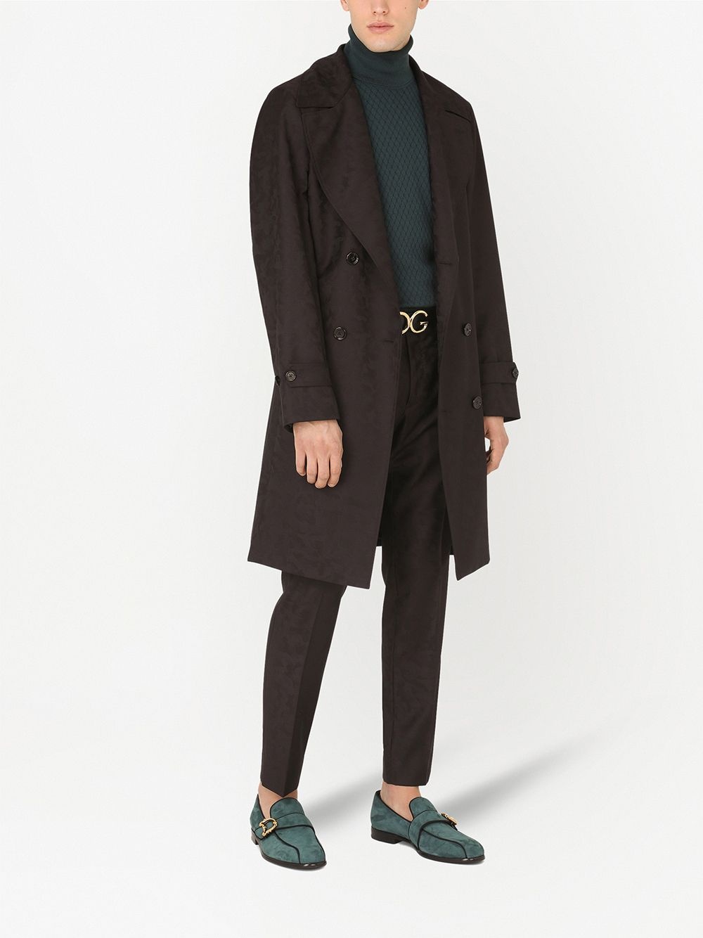 turtleneck cashmere-blend jumper - 2