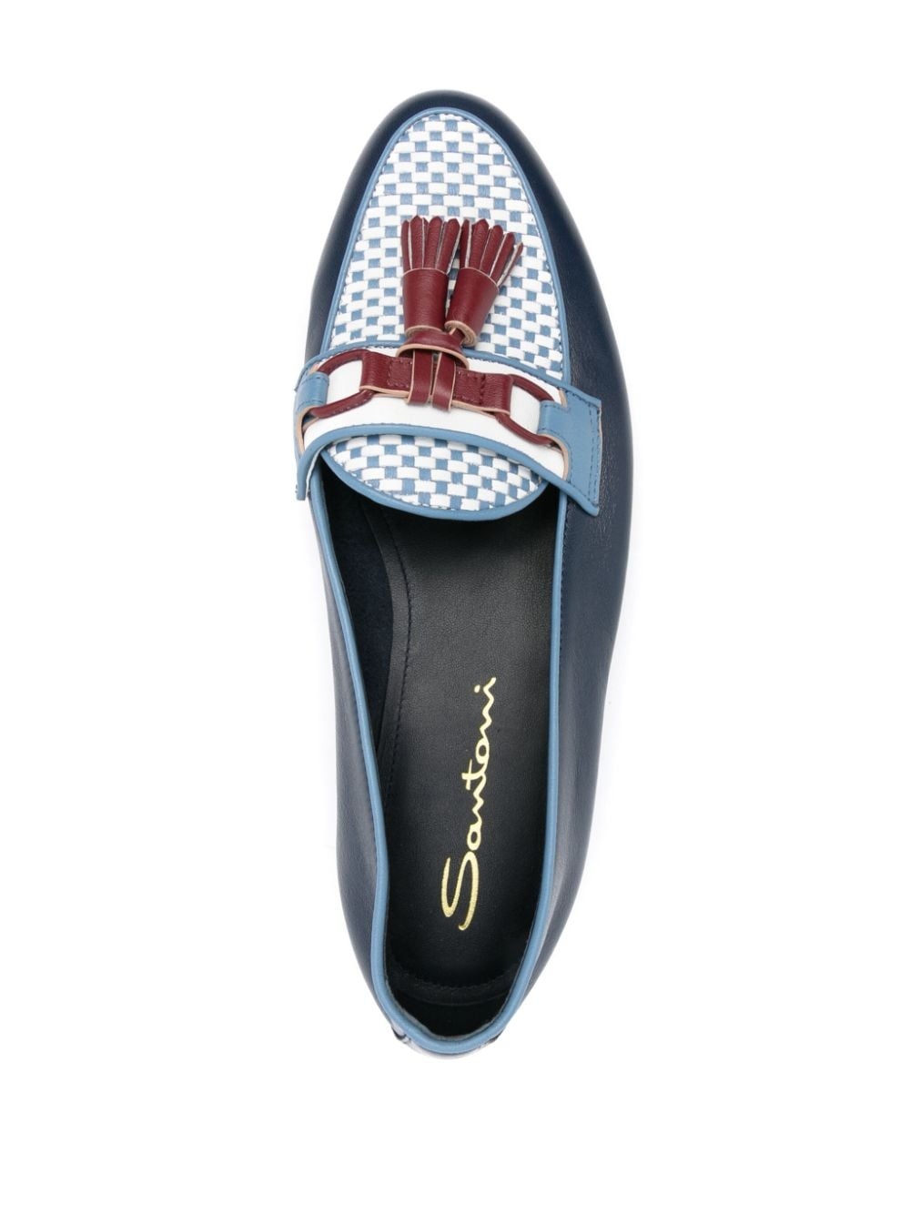 Andrea tassel-embellished loafers - 4