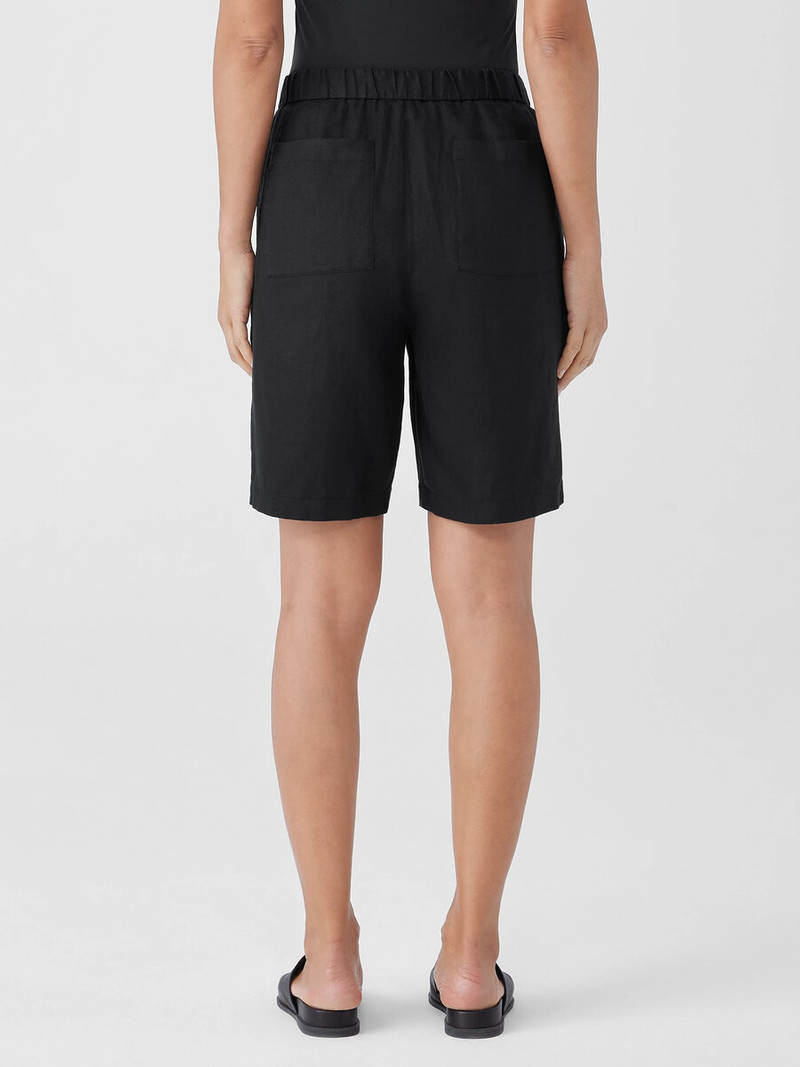 Organic Linen Shorts 4